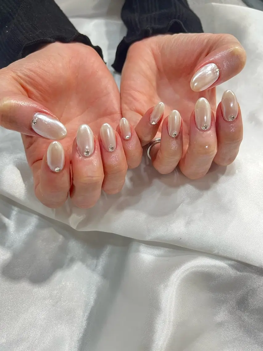 ネイル ミラーネイル ハンドネイル フットネイル nailsister ただのネイルデザイン