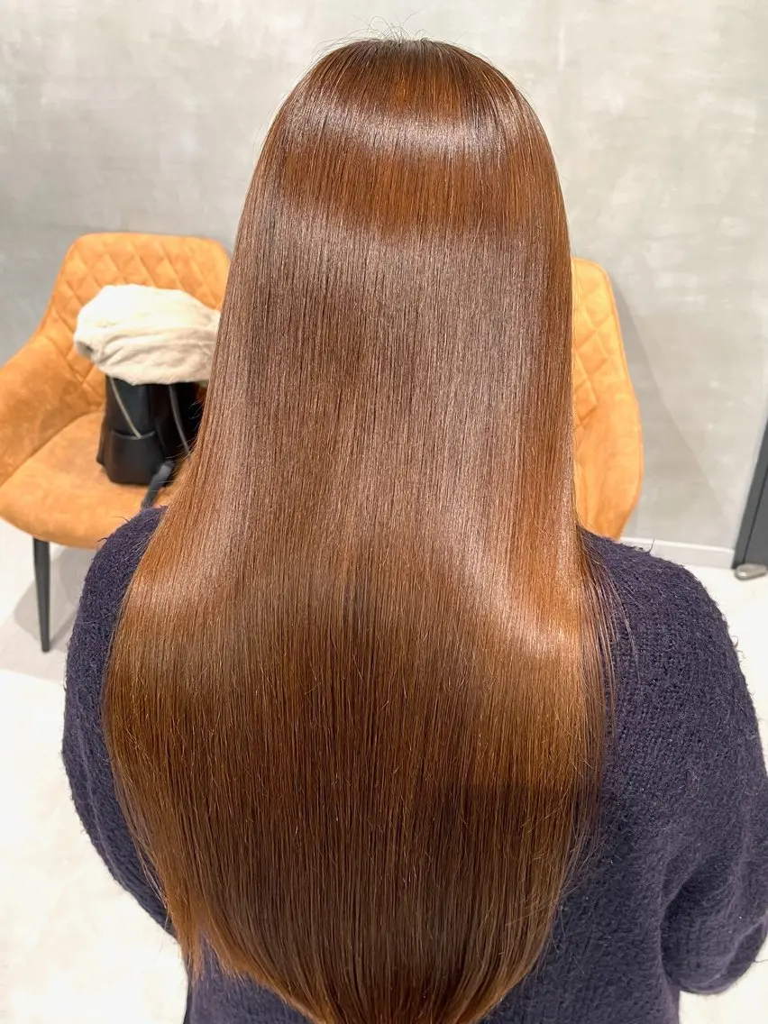 ロング カラー ベージュカラー ヘアカラー うる艶カラー 顔周りカット♡ikuのヘアスタイル