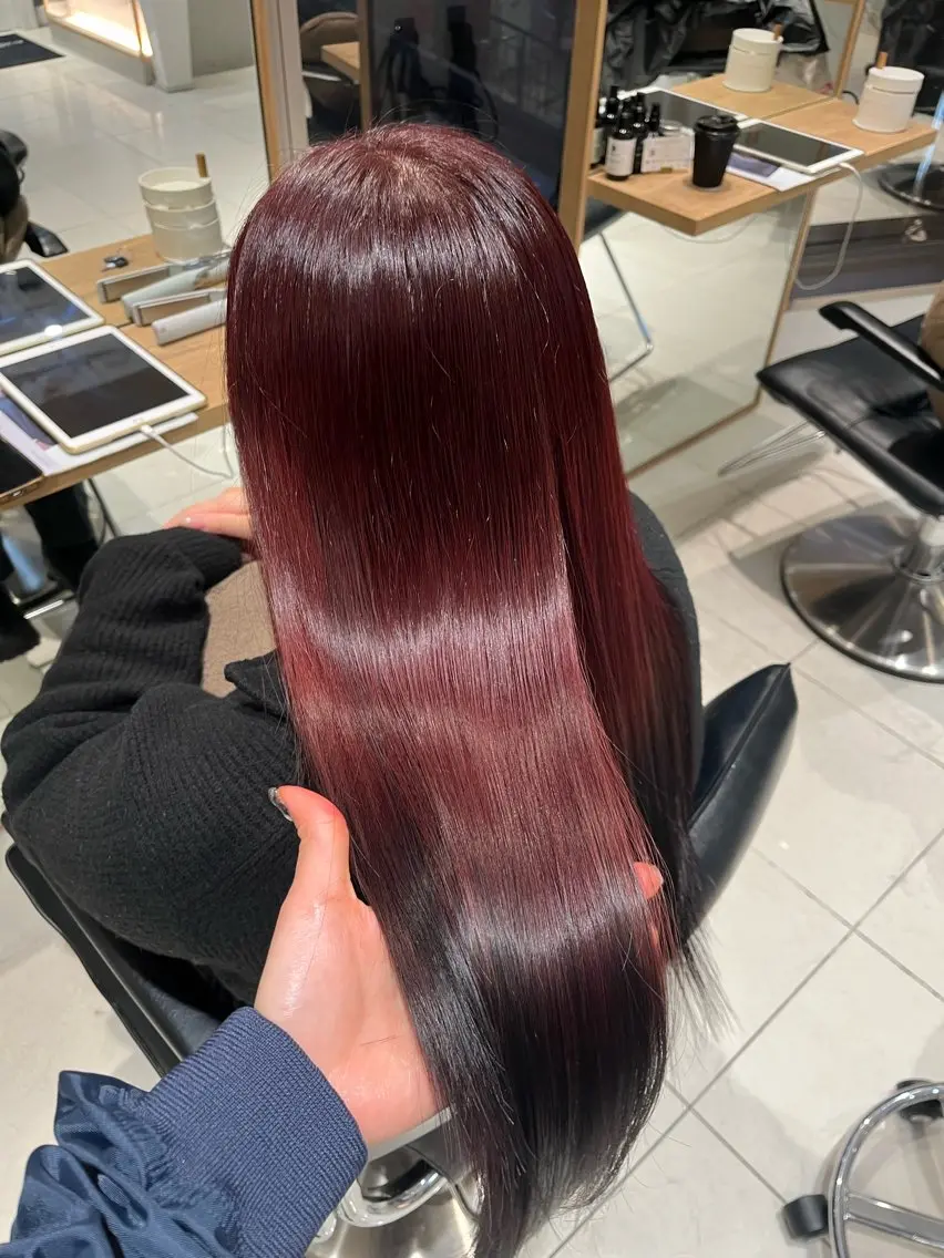 ロング カット ヘアカラー トリートメント stylist ◎RUKI.のヘアスタイル