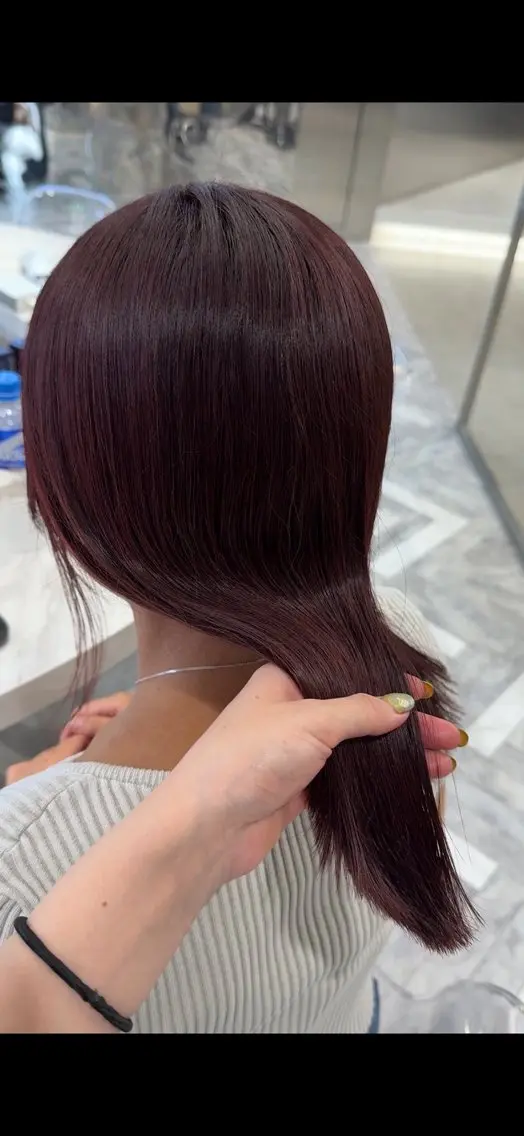 カラー ブリーチ ケアブリーチ デザインカラー ダブルカラー イヤリングカラー 酸性ストレート /ハイトーン/つばさのヘアスタイル