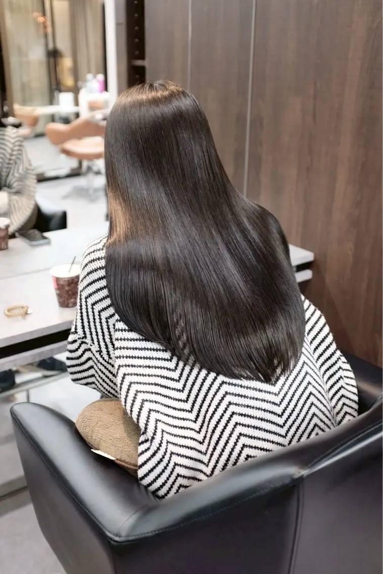 【透明感重視✨】 🌙カット+イルミナカラー+髪質改善トリートメントの写真
