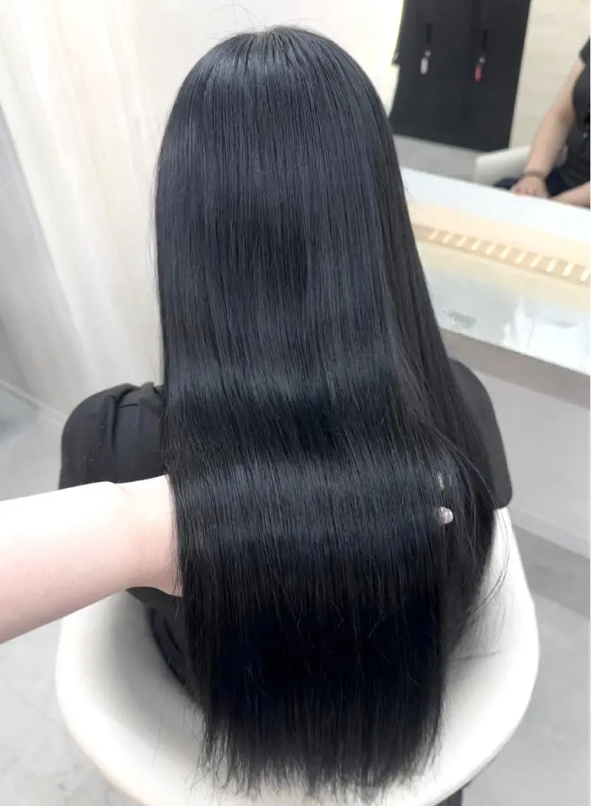 セミロング ヘアカラー トリートメント 🫧神田桃歌🫧 赤羽/ワンカラー🦋のヘアスタイル
