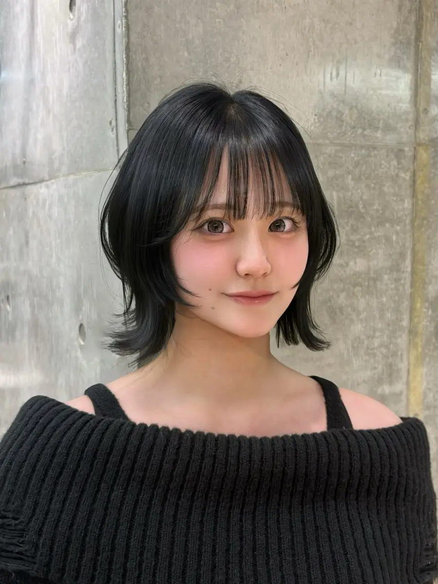 ショート ボブレイヤー ボブ レイヤーカット toco.⋆𝜗𝜚 / レイヤーボブ໒꒱のヘアスタイル