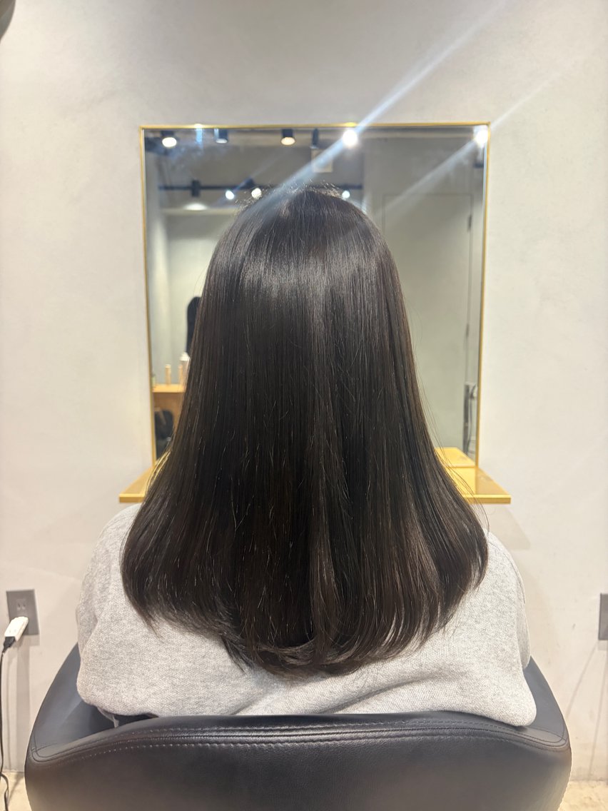 ロング カラー ヘアカラー nanako/表参道 /透明感カラーのヘアスタイル