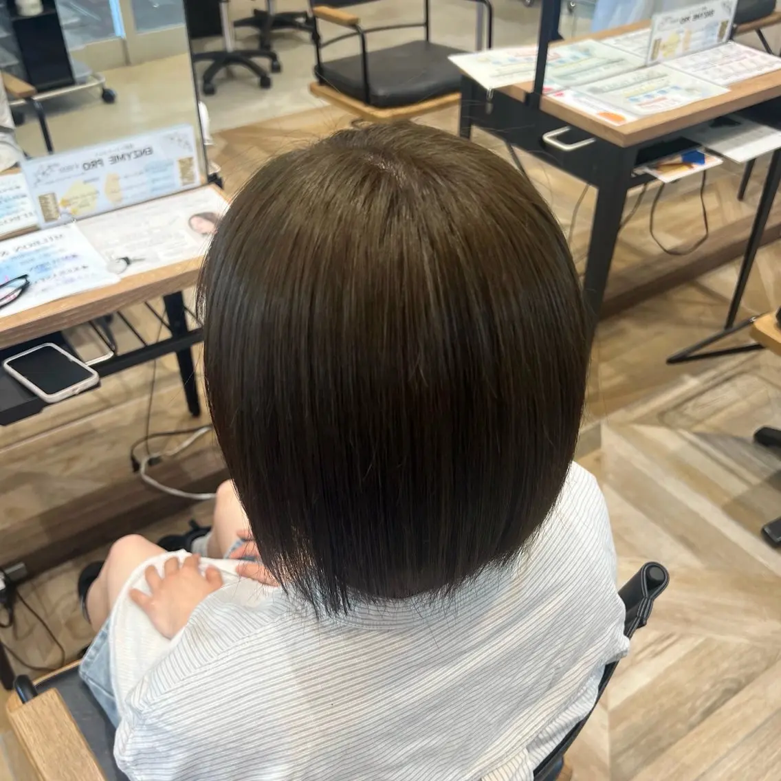 カラー 暖色カラーAYAKA 🍒🕰🤎のヘアスタイル