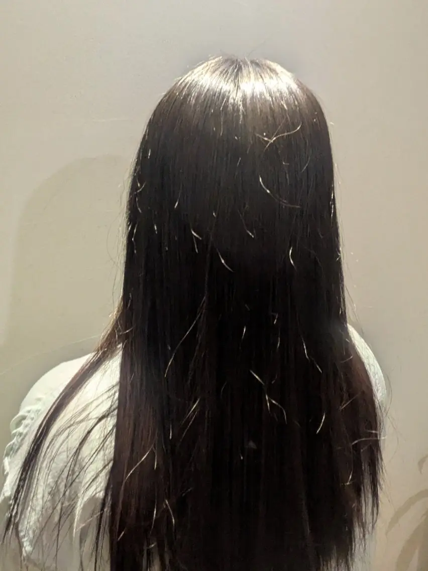 ロング 谷岡 沙也佳のヘアスタイル