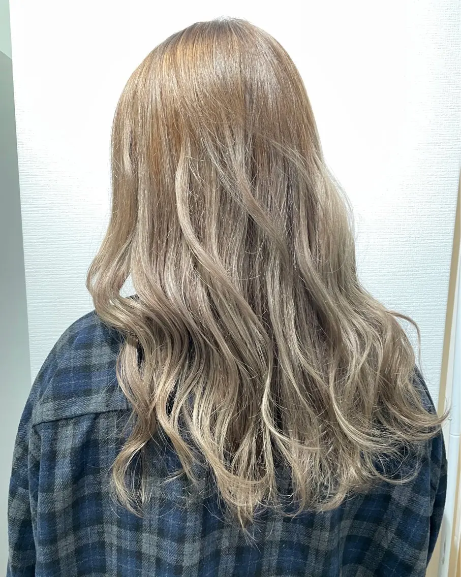 ロング ヘアカラー トリートメント men's Rico ‪✂︎‬TAICHIのヘアスタイル