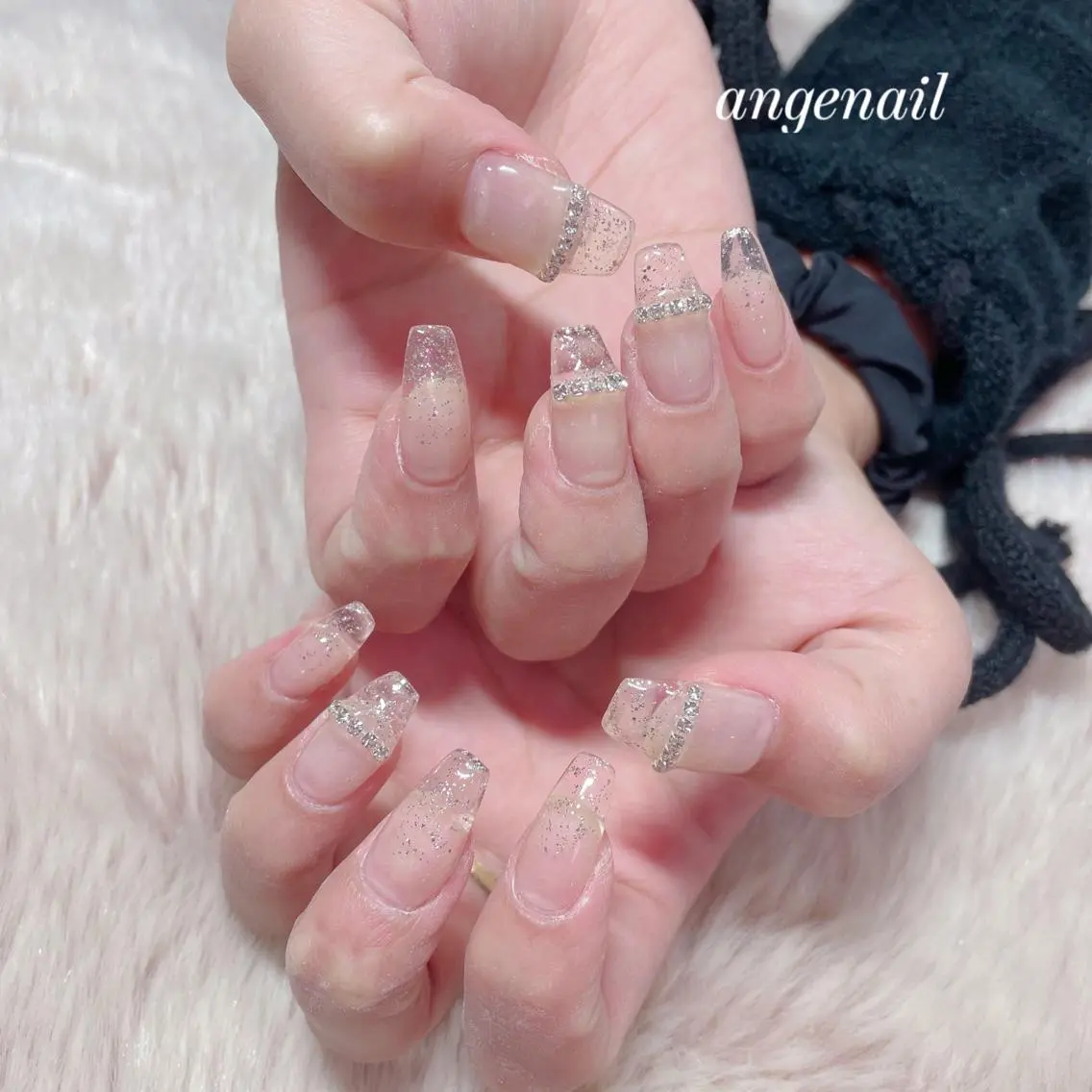 ネイル 長さ出し オーナーネイリスト MAKIのネイルデザイン