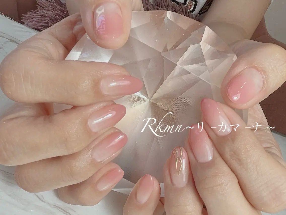 ネイル アートネイル ミラーネイル ピンク 春ネイル ハンドネイル フットネイル ハンドケア Rkmn ~リ-カマ-ナ~のネイルデザイン