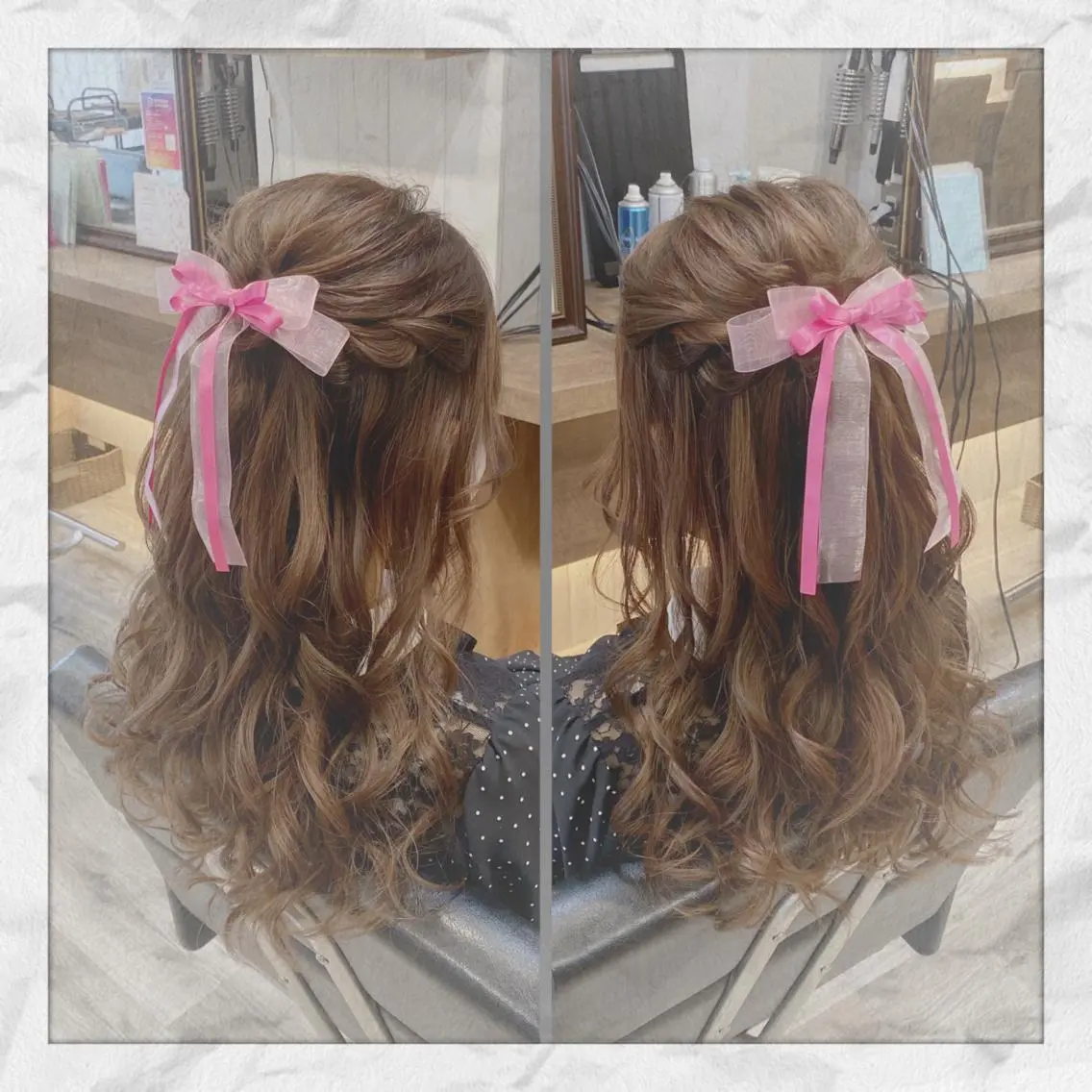 ロング ヘアアレンジ ヘアセット ヘアセット/着付け 𓇼 まつもと𓇼のその他イメージ