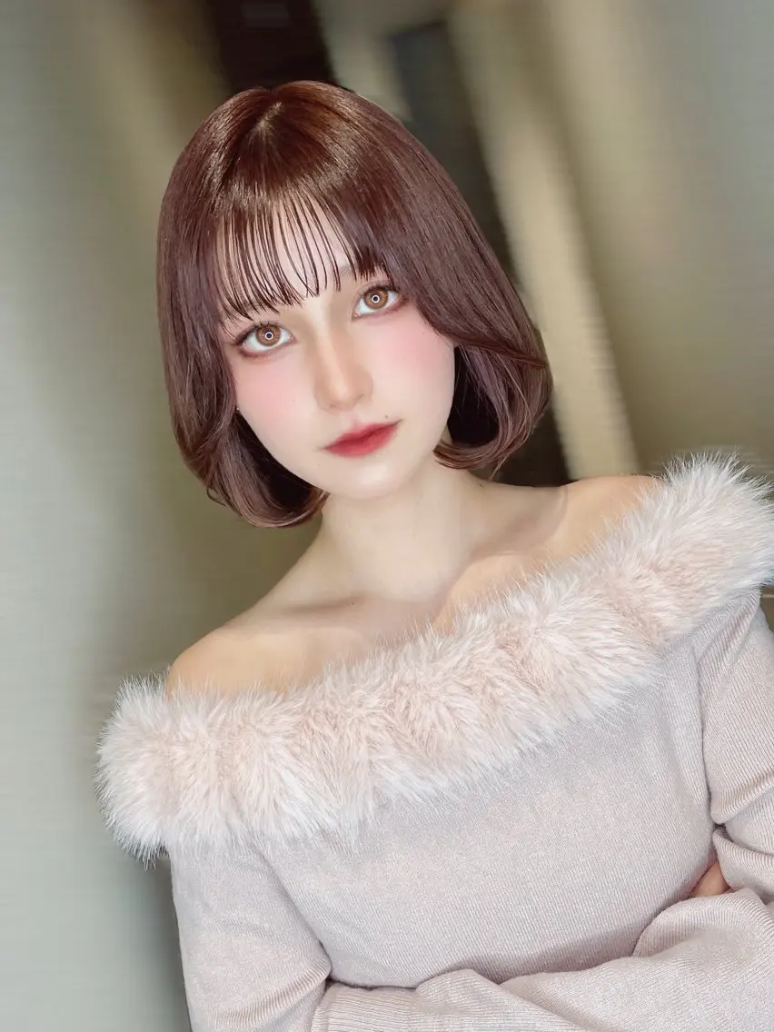 ショート カラー 透明感カラー 髪質改善 カット ヘアカラー トリートメント 今井 勝也のヘアスタイル