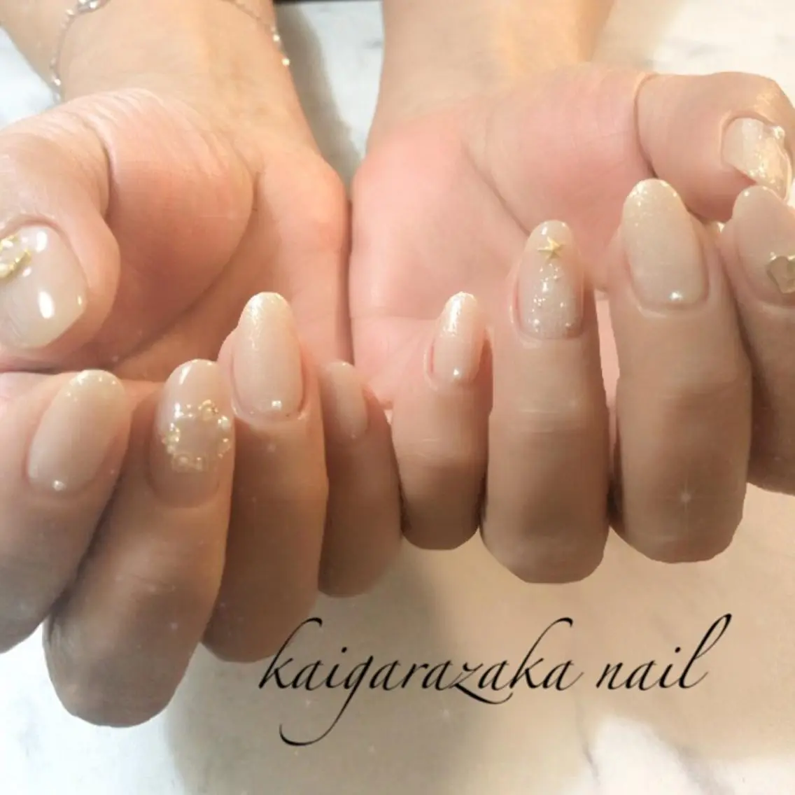 ネイル シンプルネイル 冬ネイル クリスマス Hashimoto .のエステ・リラクイメージ