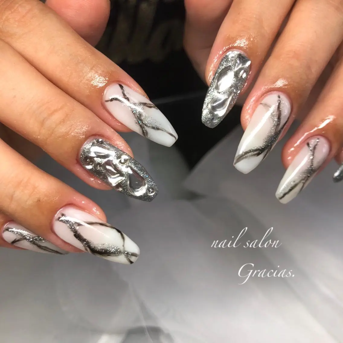 ネイル ジェルネイル メンズネイル ニュアンスネイル Gracias. rieのネイルデザイン