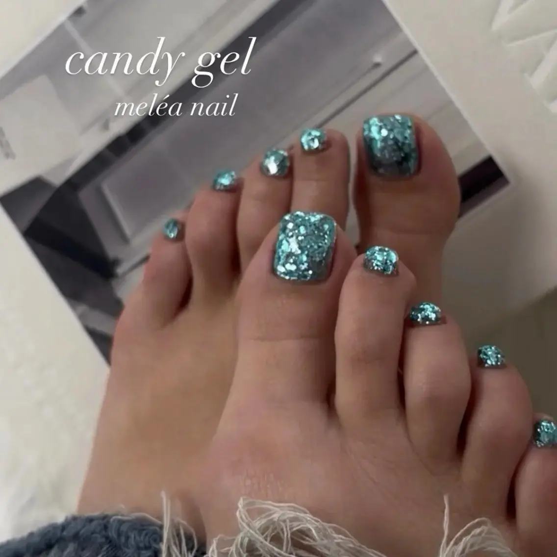 ネイル フットネイル 夏ネイル フットネイル miho meléanailのネイルデザイン