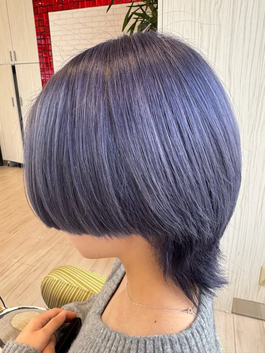 ショート カット ヘアカラー 松尾 怜奈のヘアスタイル