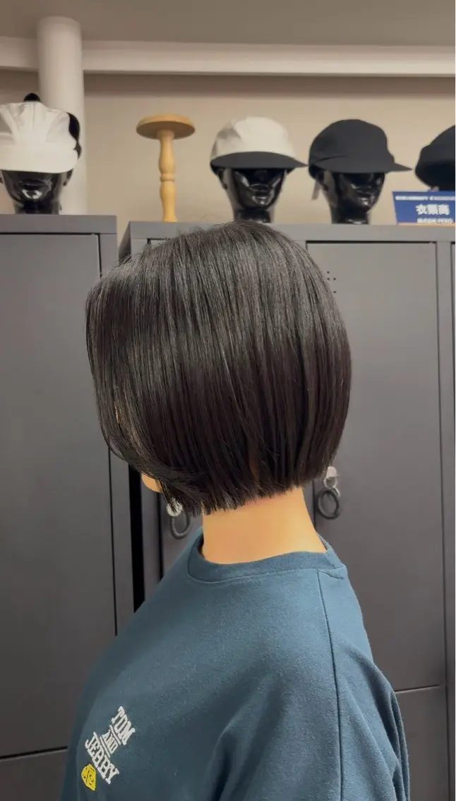 ショート ボブ 🍳しながわ はるか🍳のヘアスタイル