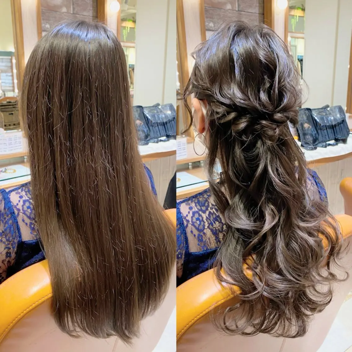 ヘアセット ¥4800の写真