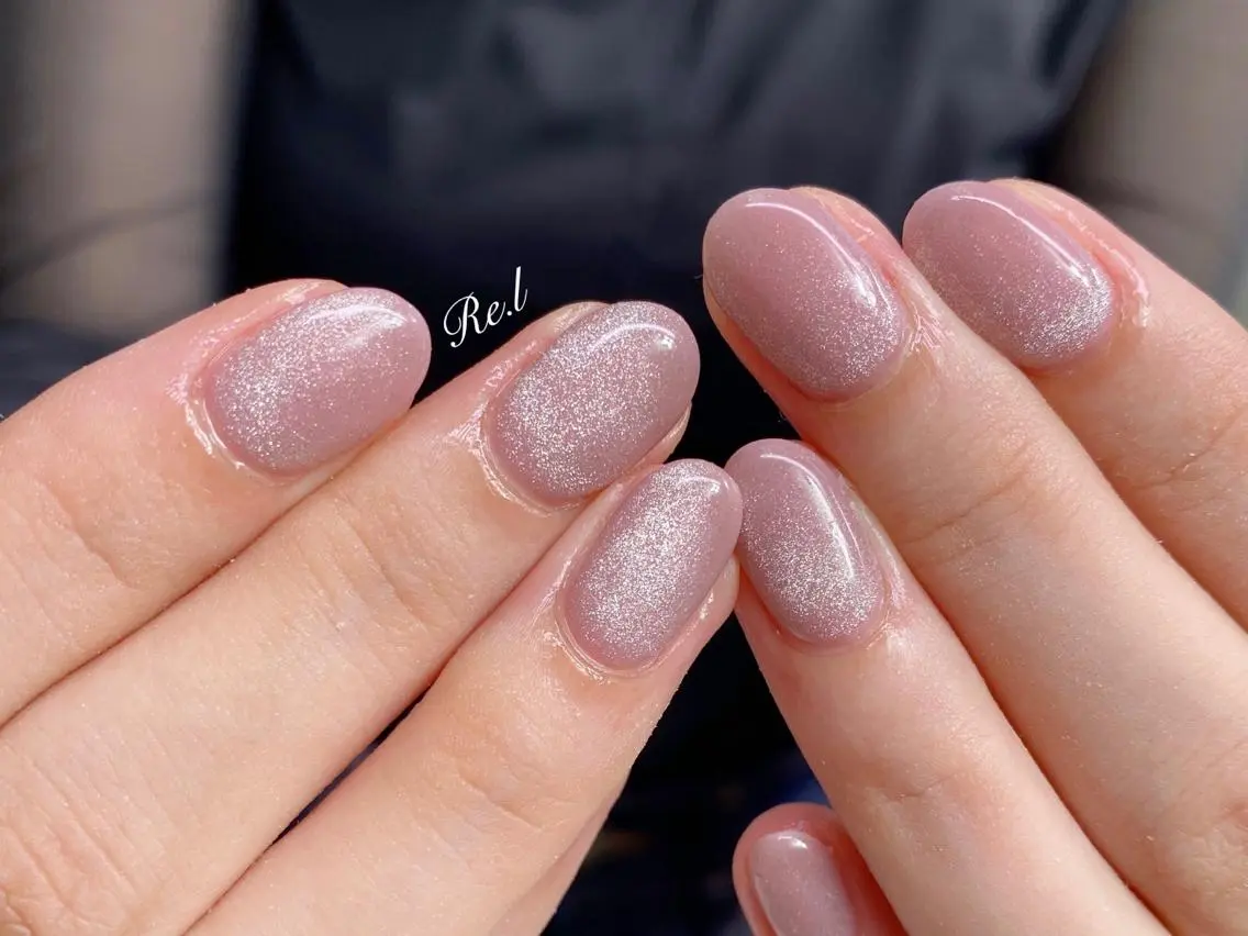 ネイル マグネットネイル モチの良さ◉ フィルインネイル♡のネイルデザイン