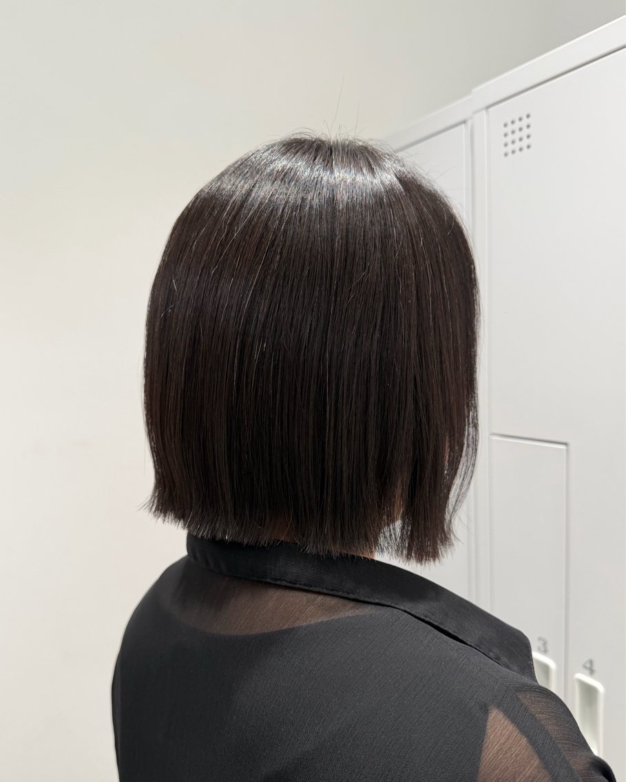 ショート ボブ トリートメント 𝐜𝐨𝐚 𝐦𝐨𝐦𝐨𝐞のヘアスタイル