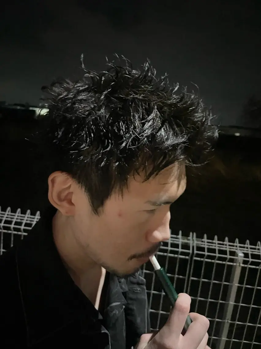 ショート パーマ メンズ 星野 義樹のヘアスタイル