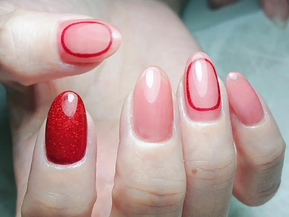 ネイル ワンカラーネイル シンプルネイル SJNAILS  GINZAのネイルデザイン
