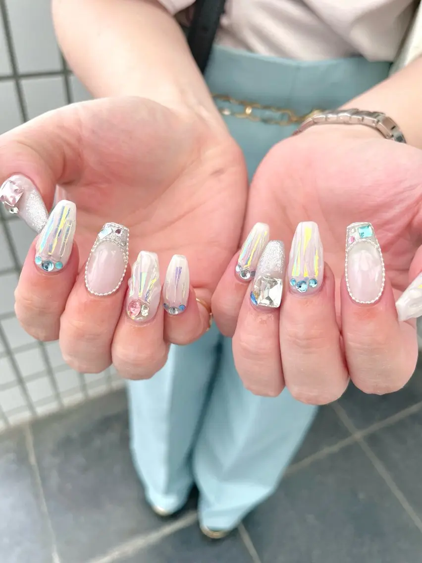 ネイル ハンドネイル Nail ヌシん家 AKANEのネイルデザイン