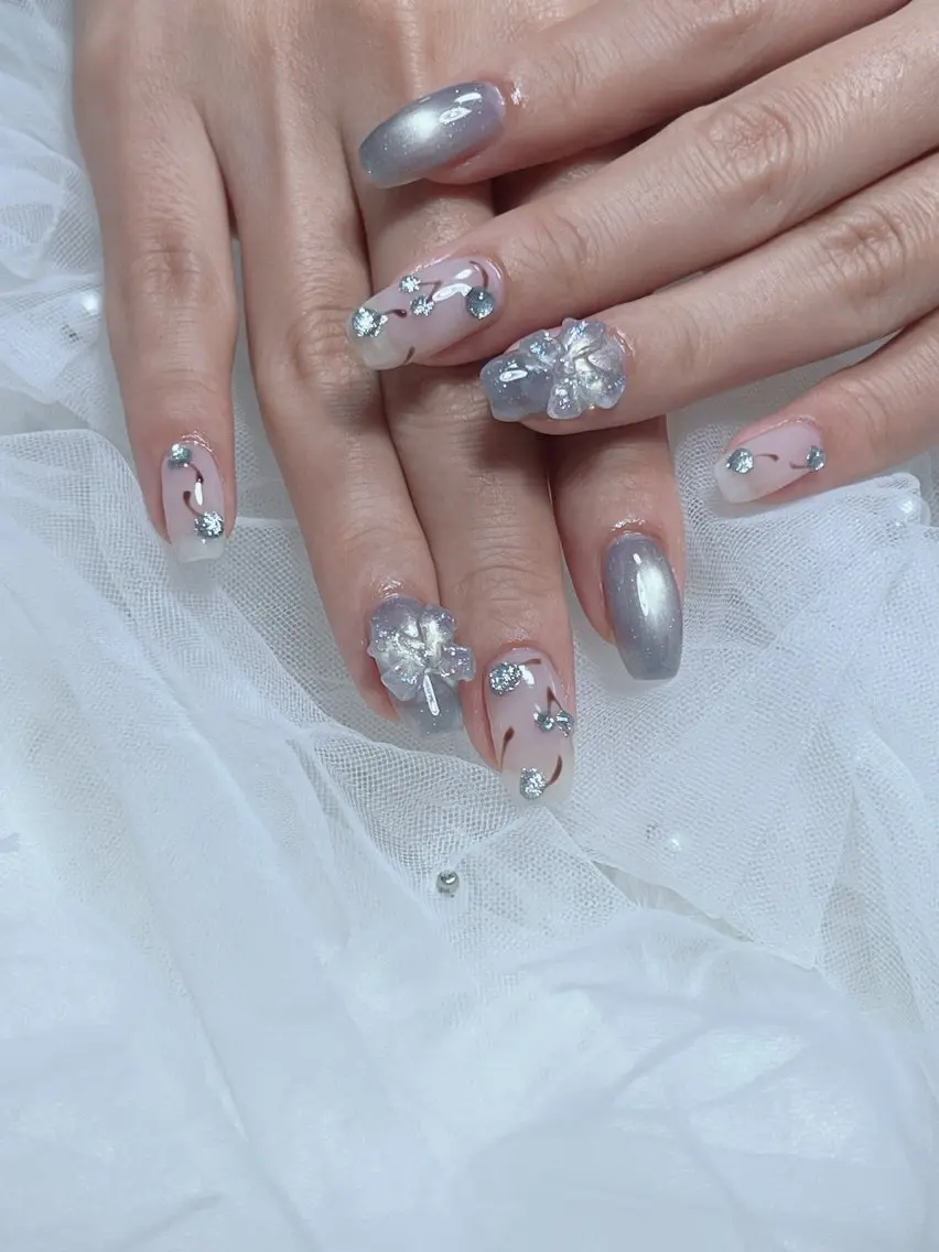 ネイル nail salon Noël_赤磐のネイルデザイン
