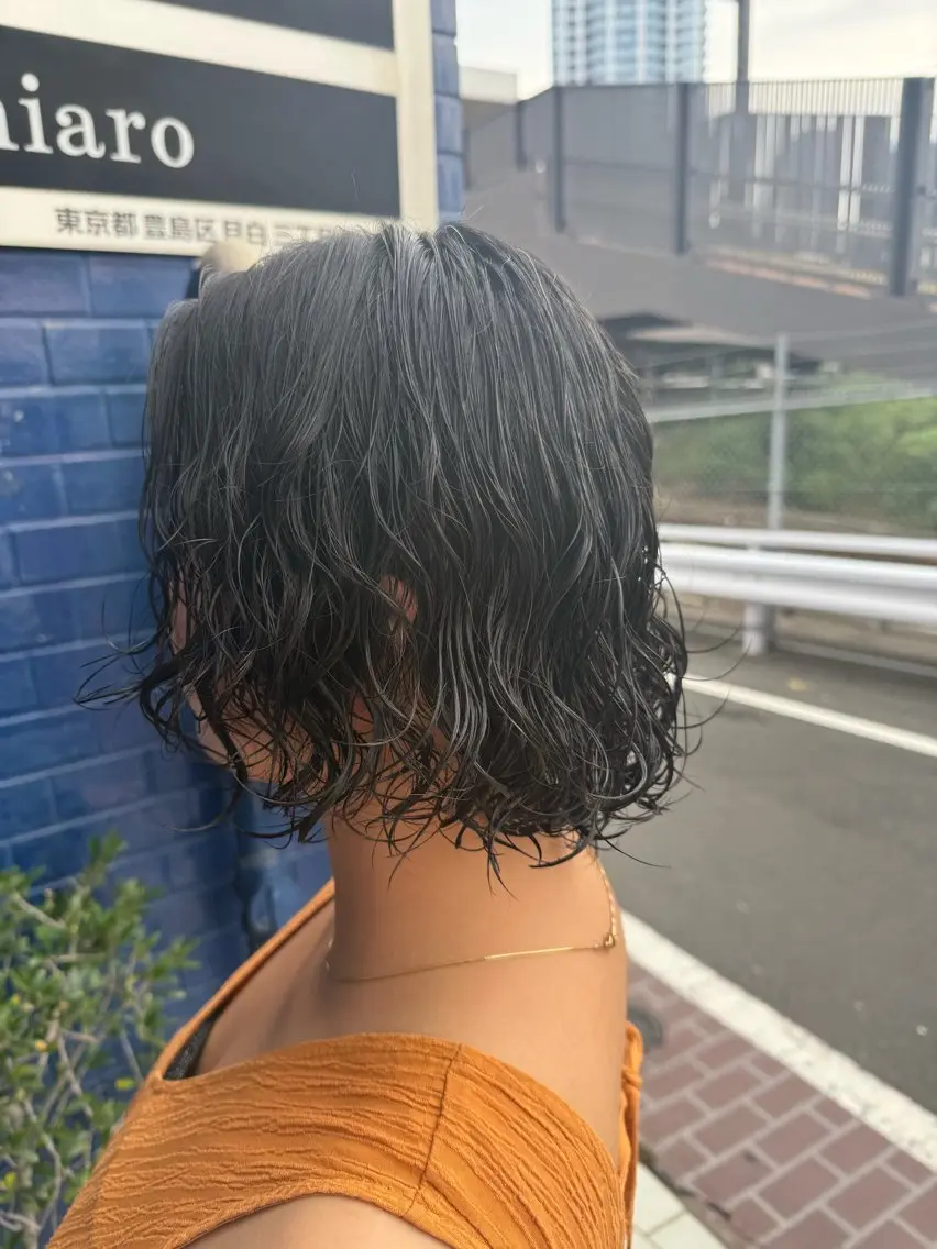 ショート パーマ ayu ka／パーマのヘアスタイル