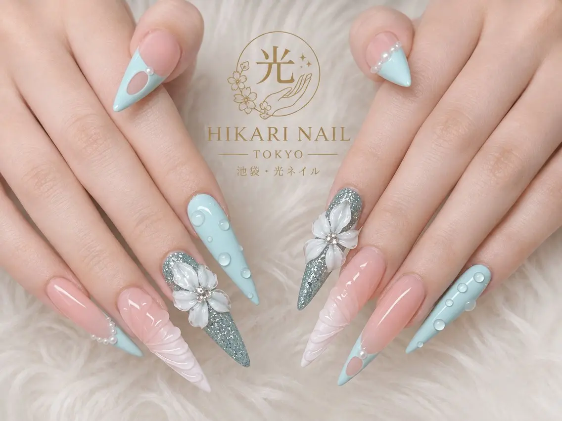 ネイル ハンドネイル HikariNail Ikebukuroのネイルデザイン