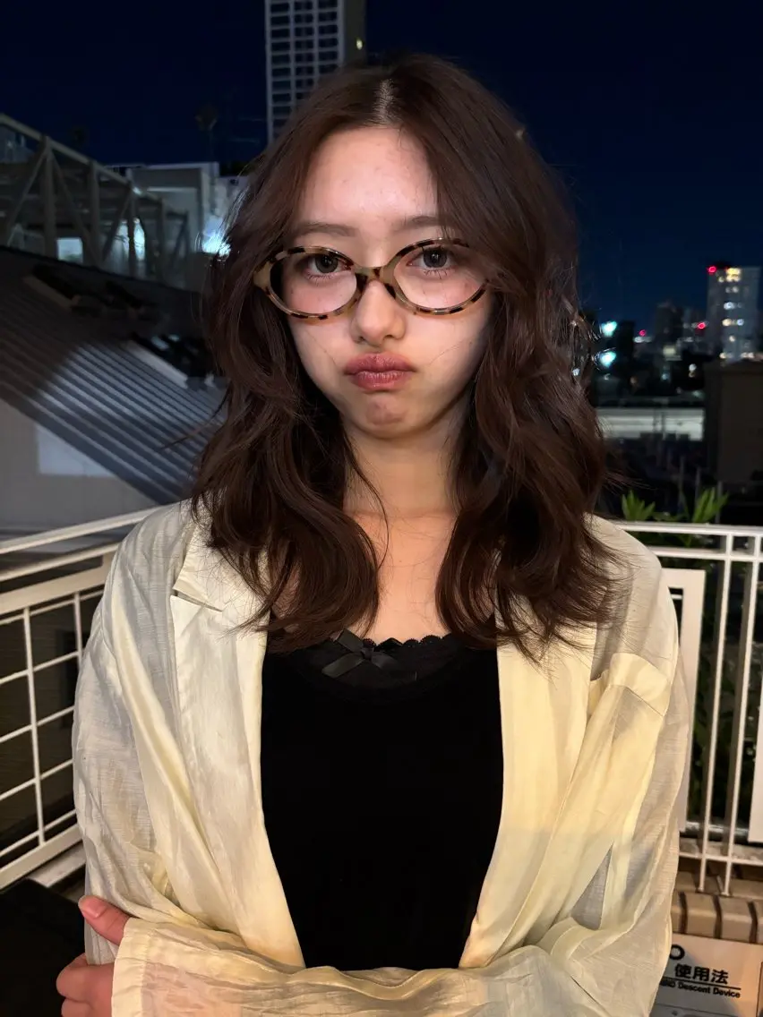 ミディアム ブリーチなしカラー/ ボブ//おとは🌱のヘアスタイル