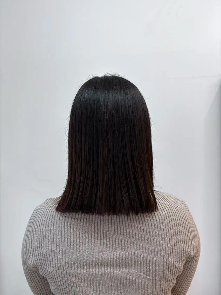 ミディアム カット みぞぐち じゅりのヘアスタイル