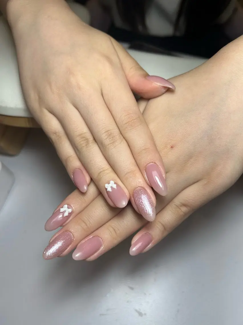 ネイル ハンドネイル 🎀 アネラ しま  🎀のネイルデザイン