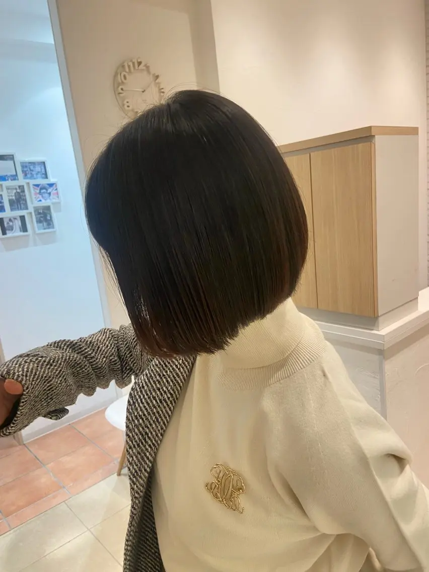 ショート ボブ カット 🌙Ash中目黒 坪内沙月🌙のヘアスタイル