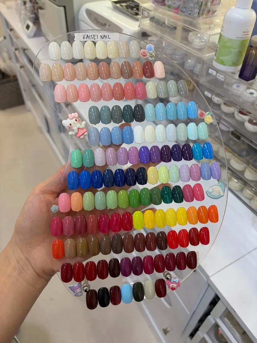 ネイル ワンカラーネイル 今里.鶴橋 YUME NAILのネイルデザイン