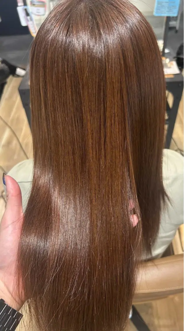 カラー たなかまなか 髪質改善のヘアスタイル