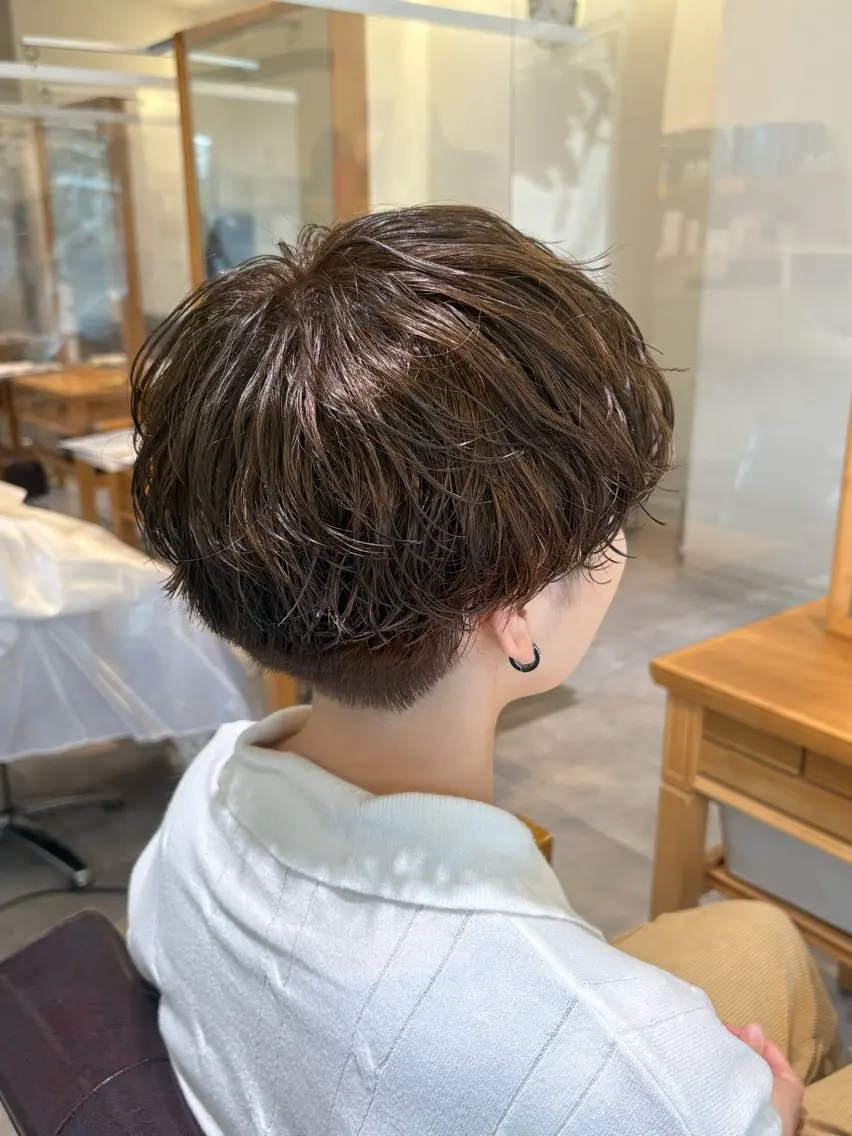 カラー ヘアカラー ヘッドスパ 水野 杏香のヘアスタイル