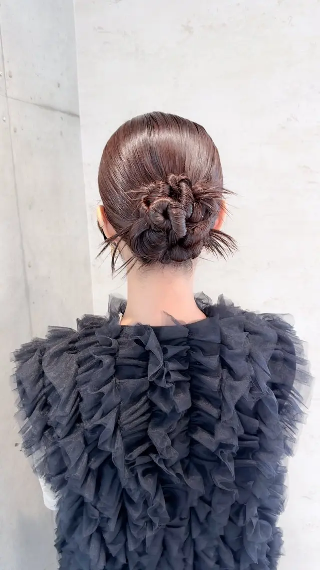 ヘアアレンジ はやしほのか| マンツーマン美容師のヘアスタイル