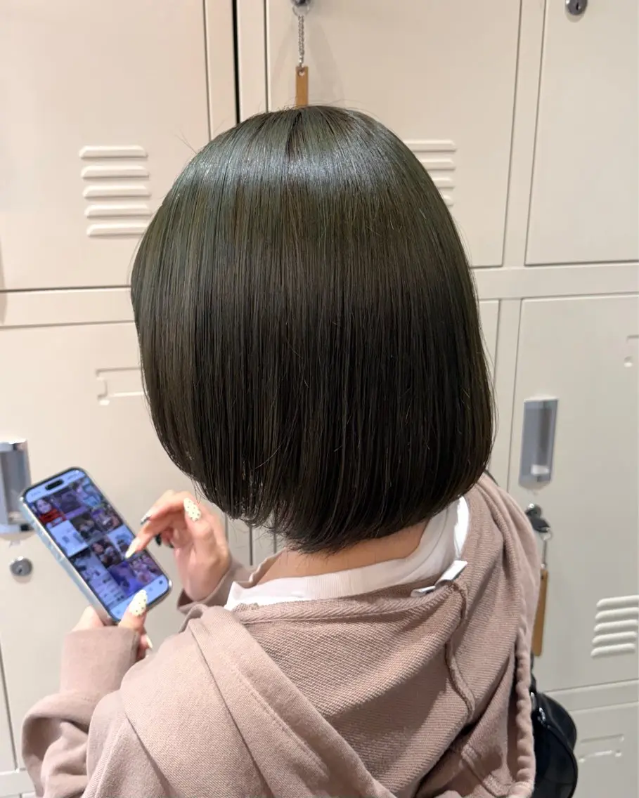 カラー グレージュ 韓国風カラー 🫧透明感カラー🫧 /🍑ももか🍑のヘアスタイル