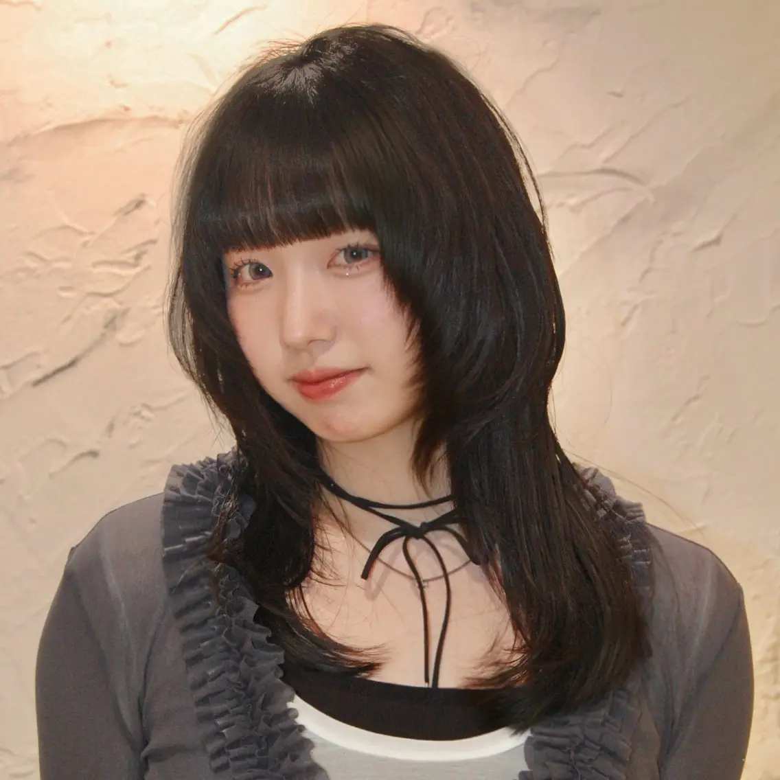 セミロング カラー パーマ カット デジタルパーマ🌀レ イヤー🍃かんたまるのヘアスタイル