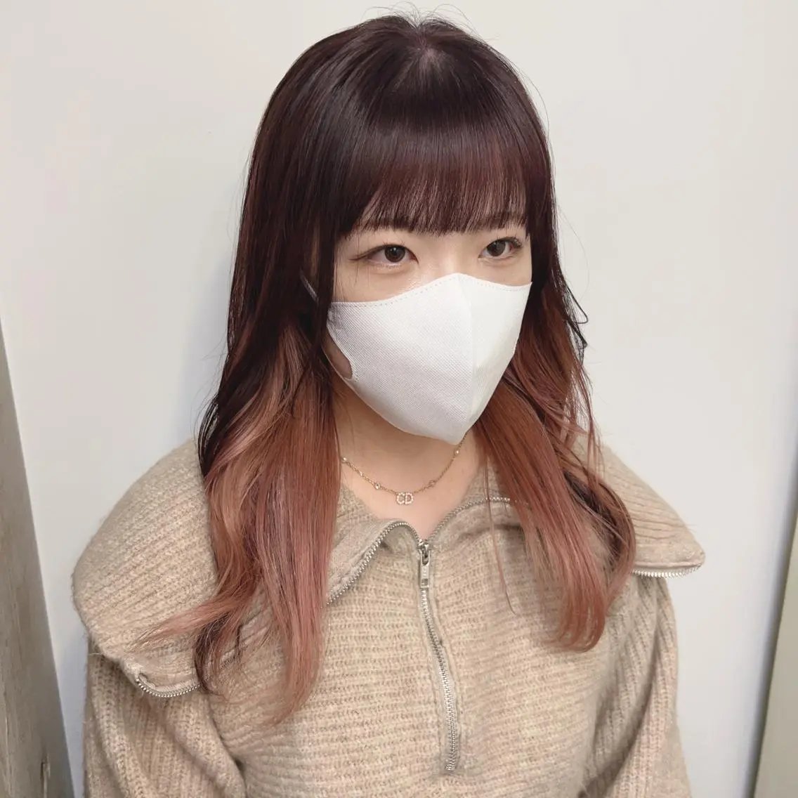 ロング 土田かほ/本日🈳 透明感カラー🍃のヘアスタイル