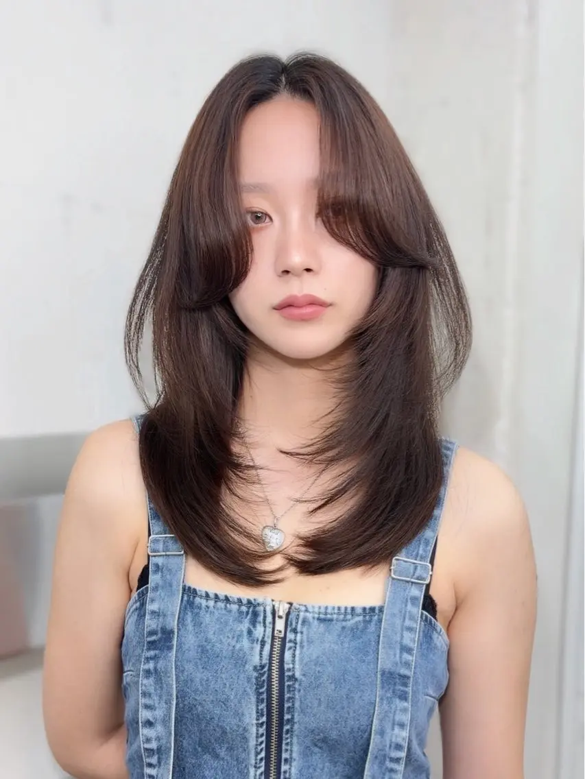 セミロング カラー カット ヘアカラー トリートメント 🦋韓国系指名No1 店長/圓山 祐也🦋のヘアスタイル