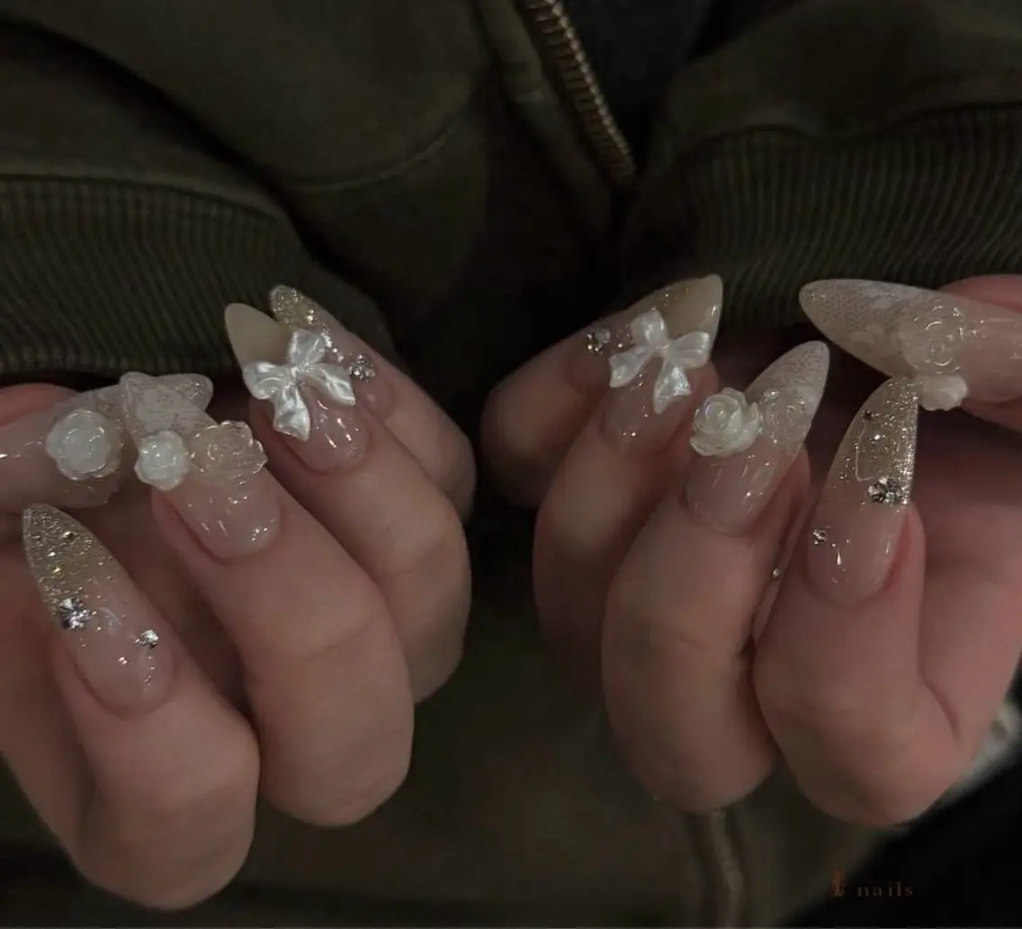 ネイル アニマル柄 べっ甲ネイル ボルドー ブラウン 長さ出し ハンドネイル Yuri.nail studioのネイルデザイン