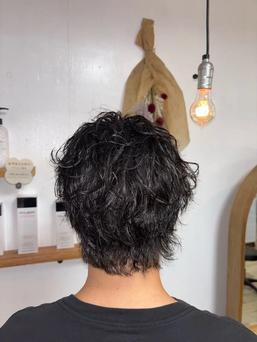 パーマ メンズ カット パーマ 🌿KOUGA🌿 /南浦和のヘアスタイル