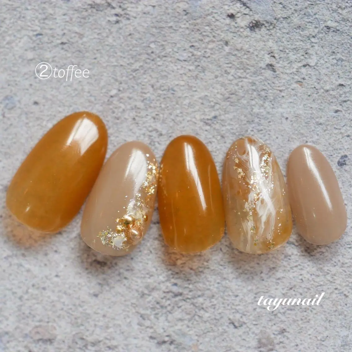 ネイル アートネイル ブルー ジェルネイル ラメ(グリッター) ワンカラーネイル ネイルサロン 【たゆnail】のネイルデザイン