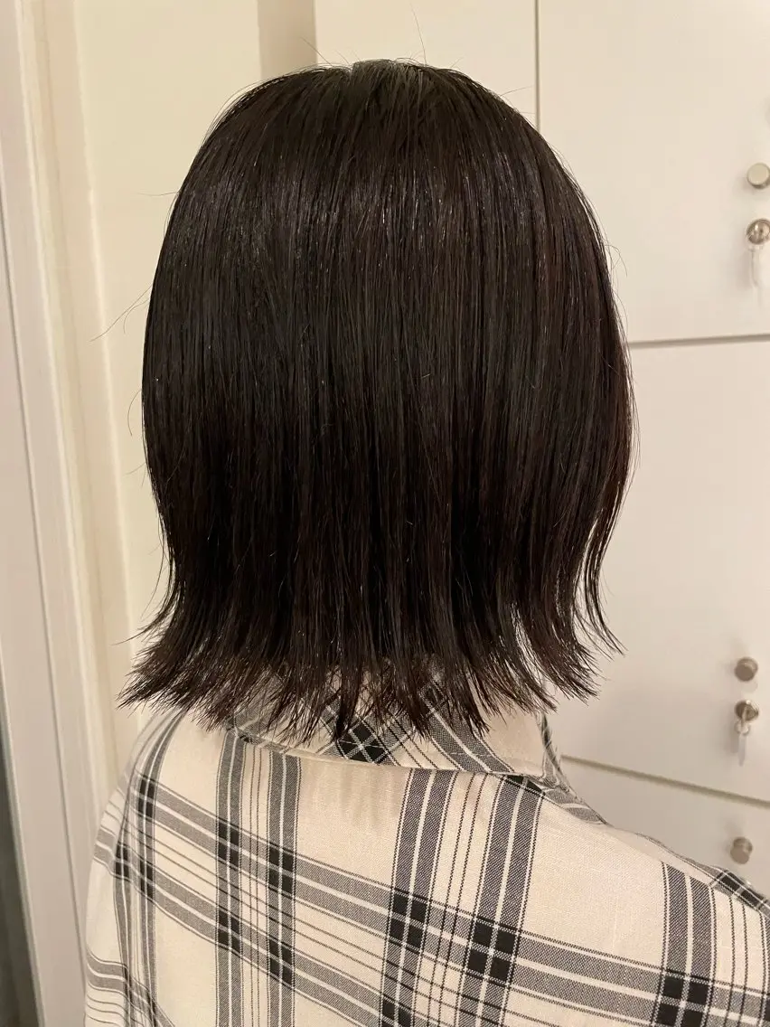 ミディアム ウルフカット メンズカット募集 草野のヘアスタイル