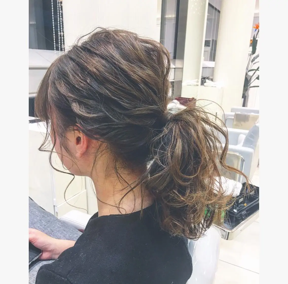 ヘアアレンジ ヘアセット 💙美髪救世主💙 関華蓮のヘアスタイル