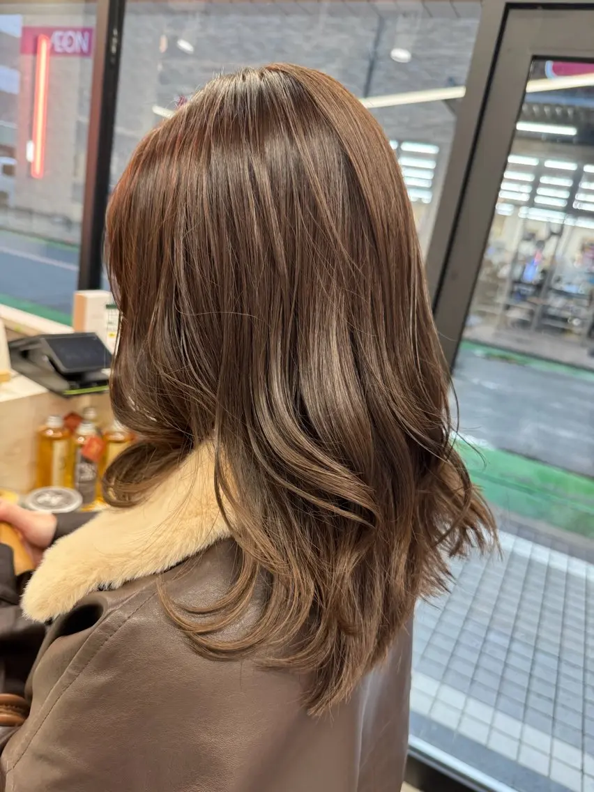 ミディアム CALME  by bougie ENAのヘアスタイル