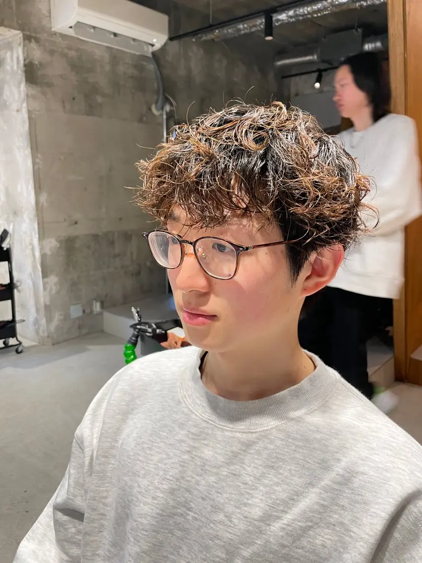 パーマ メンズ Koa 🫧 Meiのマツエク・マツパデザイン