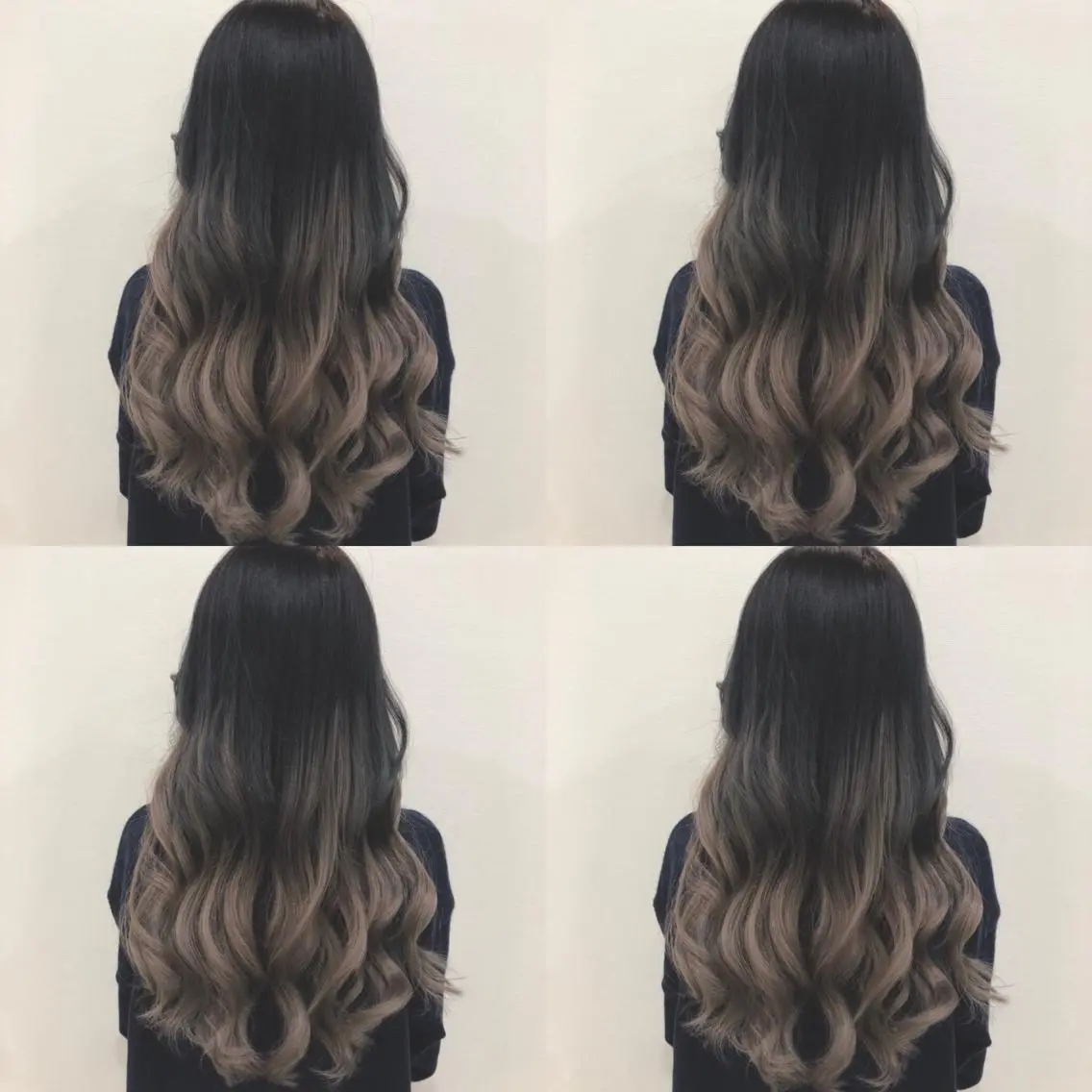 ロング カラー シールエクステ グラデーションカラー エクステ 🌷MAYU 🌷のヘアスタイル