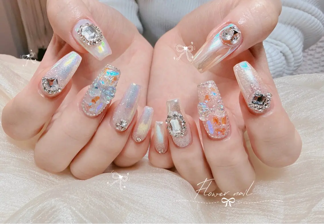 ネイル ハンドネイル Flower nailのネイルデザイン